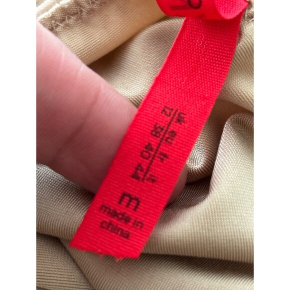 Spanx Simplicity Shapewear Tank Nude Beige Medium Adjustable Straps Nylon Blend - Picture 6 of 12